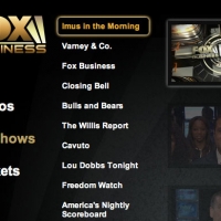 Fox Business TV Show Navigation