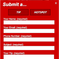 Submit a Tip / Hotspot jQuery Widget
