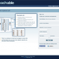 Reachable Login Page