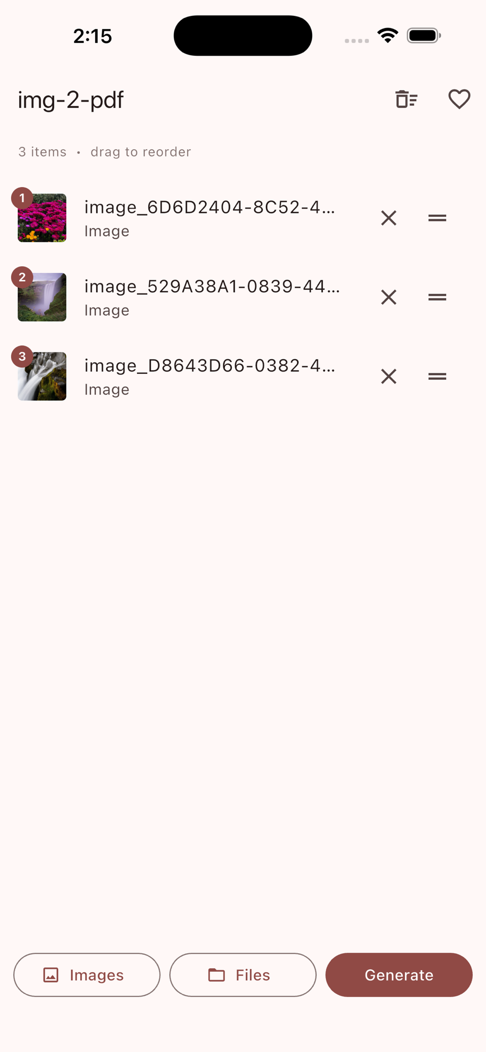 Previewing pages in img-2-pdf